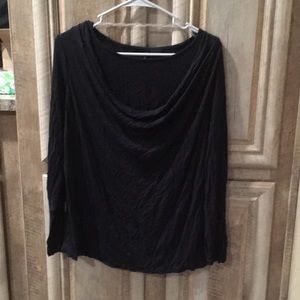 Women’s Size Large Blouse (New Directions) Black Color